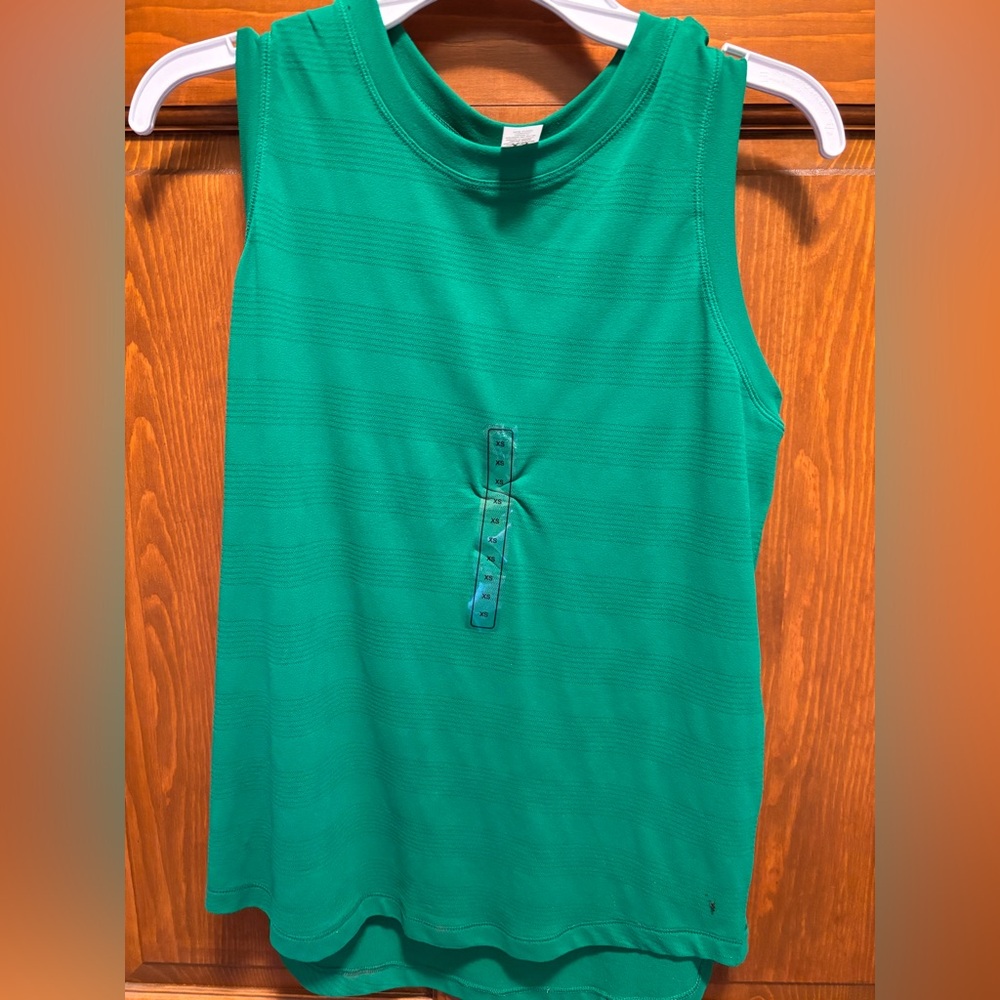 DSG Sleeveless Green Tank Top